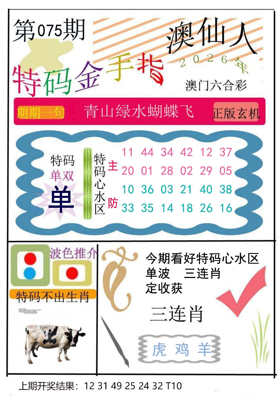 075期特码金手指[图]